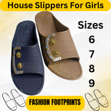 Fashion Plastic House Slippers for Girls