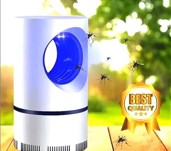 Advanced Mosquito Exterminator – Suction Fan, No Zapper, Child Safe Low Mosquito Killer Lamp