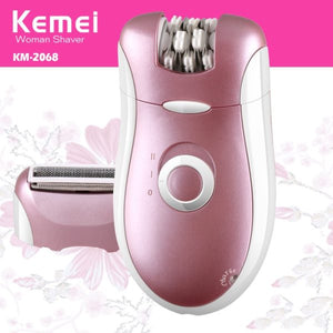 Kemei 2 In 1 Epilator & Shaver | Body Hair Remover Machine – Model 2068