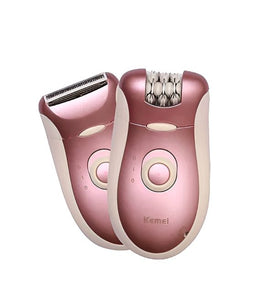 Kemei 2 In 1 Epilator & Shaver | Body Hair Remover Machine – Model 2068