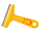 Razor Scrapper With Abs Plastic Handle Tool To Remove Silicone & Paint Stains Floor Tile Grout Remover Mirror Glass Window Cleaning Device Wiper | Blade