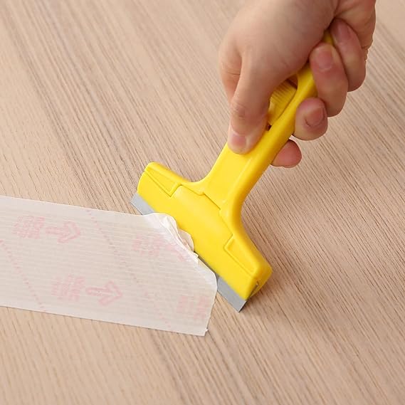 Razor Scrapper With Abs Plastic Handle Tool To Remove Silicone & Paint Stains Floor Tile Grout Remover Mirror Glass Window Cleaning Device Wiper | Blade