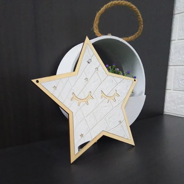 Star Shape Kids Room Mirror