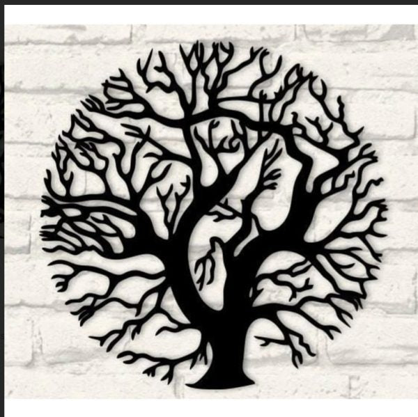 Tree Branches Wall Decor Wooden Wall Decoration(black Color)