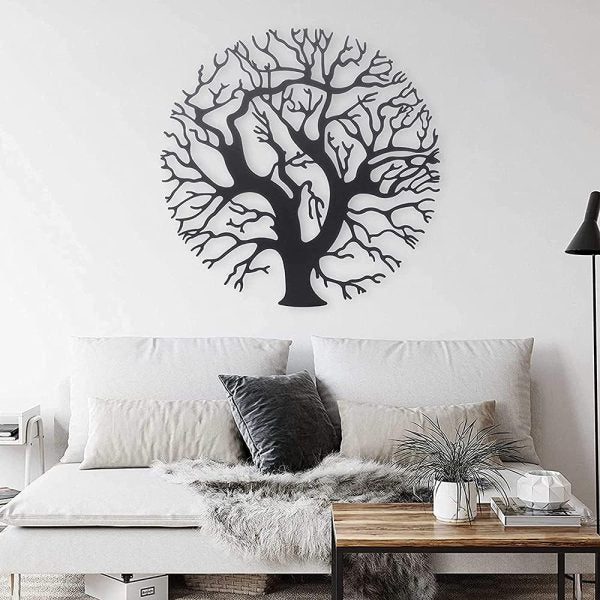 Tree Branches Wall Decor Wooden Wall Decoration(black Color)